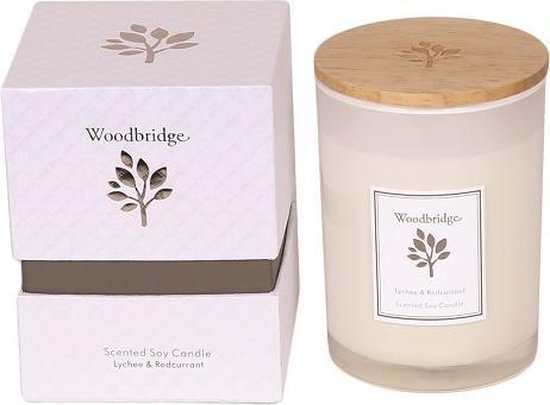 Woodbridge - Lychee & Redcurrant - Small Candle - 55 branduren