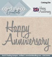 Card Deco Mal - Happy Anniversary