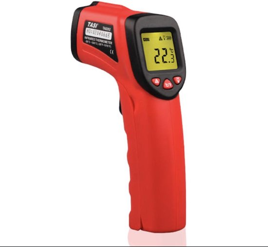 Thermometer voor baby kinderen en volwassenen-Contactloze Temperatuurmeter-Infrarood Thermometer met LCD Display - Tasi