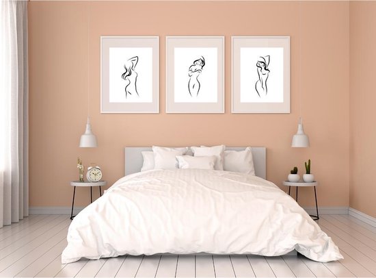 vrouwen posters -tekening posters - sexy - huiskamer - Posters - dames Kamer -... | bol.com