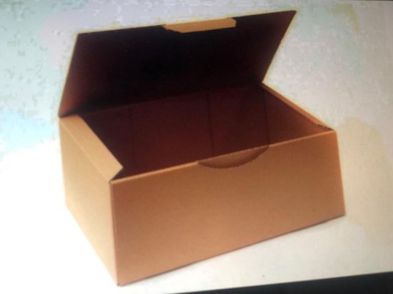 Zeg opzij Flitsend vervorming verpakkingsmateriaal - verpakkingsdoos - Postdoos - 180 x 100 x 50 mm -  Bruin (50 st) | bol.com