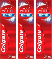 Colgate Tandpasta Max White Optic - 3 x 75 ml