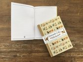 Alex Clark Small Hardcover Notebook  Cats ~ A5 Notitieboek Katten
