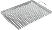 Cook'in Garden Bbq Barbecue Bakplaat 39x28 - Inox En Yourkitchen E-kookboek - Heerlijke Smulrecepten