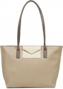 Schoudertas LANCASTER Paris - Maya - Shopper - pvc/leer - Beige