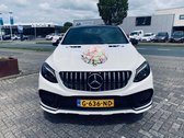 YVONNE Luxe Trouwauto Versiering – Bruiloft Autodecoratie - Bloemstuk voor op de Motorkap - Bruidsauto Decoratie AUTODECO.NL