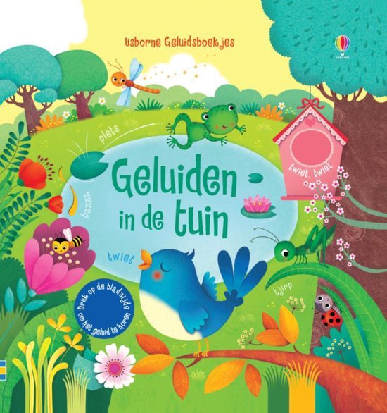 Usborne Geluidsboekjes - Geluidsboekje – Geluiden in de tuin
