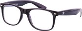 Nerd Bril Zonder Sterkte - Nerdbril Zwart - Bril Heldere Doorzichtige Glazen - Bril Zonder Sterkte