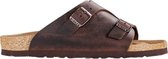 Birkenstock Zürich Habana Leer Narrow-fit Slipper