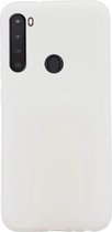 Samsung Galaxy A21 Hoesje Wit - Siliconen Back Cover