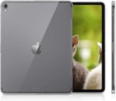 DrPhone TPU hoes - Flexibele Gel Bumper Case - Back cover - Geschikt voor iPad Pro 12,9 2018 - Geschikt voor smart cover & keyboard – Transparant