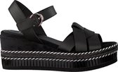 Kanna 20141 Sandalen - Dames - Zwart - Maat 40