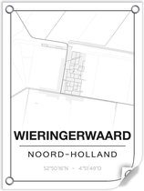 Tuinposter WIERINGERWAARD (Noord-Holland) - 60x80cm