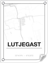 Tuinposter LUTJEGAST (Groningen) - 60x80cm