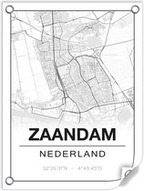 Tuinposter ZAANDAM (Nederland) - 60x80cm