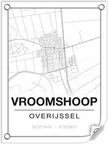 Tuinposter VROOMSHOOP (Overijssel) - 60x80cm