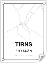 Tuinposter TIRNS (Fryslân) - 60x80cm