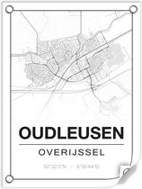 Tuinposter OUDLEUSEN (Overijssel) - 60x80cm