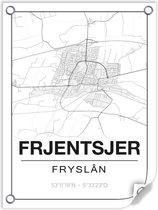 Tuinposter FRJENTSJER (Fryslân) - 60x80cm