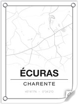 Tuinposter ECURAS (Charente) - 60x80cm