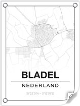 Tuinposter BLADEL (Nederland) - 60x80cm