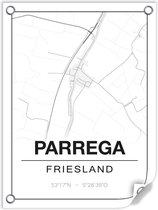 Tuinposter PARREGA (Friesland) - 60x80cm