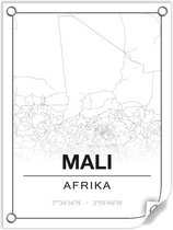 Tuinposter MALI (Afrika) - 60x80cm