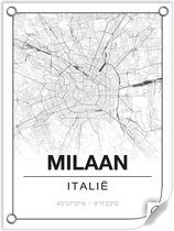 Tuinposter MILAAN (Italie) - 60x80cm