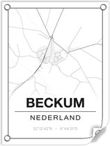 Tuinposter BECKUM (Nederland) - 60x80cm