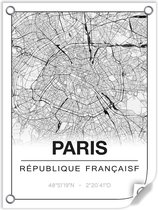 Tuinposter PARIS (Republique Francaise) - 60x80cm