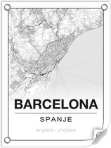 Tuinposter BARCELONA (Spanje) - 60x80cm