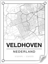 Tuinposter VELDHOVEN (Nederland) - 60x80cm