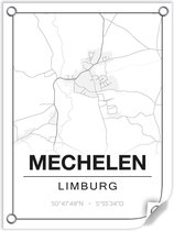 Tuinposter MECHELEN (Limburg) - 60x80cm
