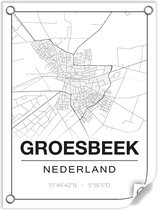 Tuinposter GROESBEEK (Nederland) - 60x80cm