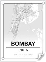 Tuinposter BOMBAY (India) - 60x80cm
