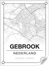 Tuinposter GEBROOK (Nederland) - 60x80cm