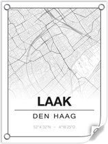 Tuinposter LAAK (Den Haag) - 60x80cm