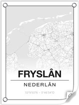 Tuinposter FRYSLAN (Nederlan) - 60x80cm