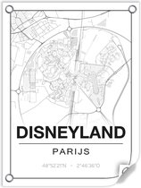Tuinposter DISNEYLAND (Parijs) - 60x80cm