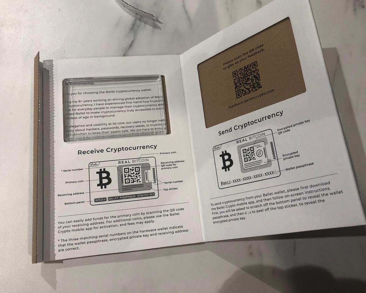 Bitcoin Opslaan Offline Ballet REAL XRP – Fysieke Crypto Portemonnee Dat Uw  Crypto Activa Ballet Fysieke Koude Opslag Portemonnee Bitcoin Veilig