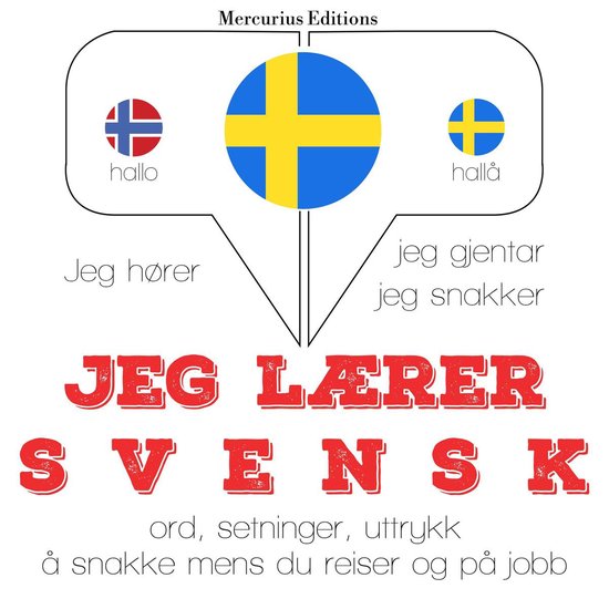 Jeg lærer svensk - cover