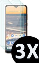 Nokia 5.3 Screenprotector Glas Gehard Tempered Glass - 3 X