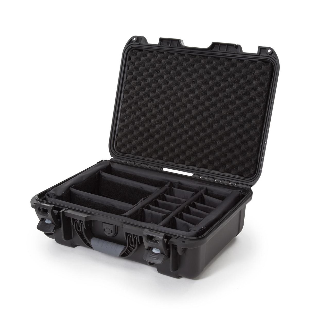 Nanuk 923 Case w/padded divider (TSA Latches) - Black