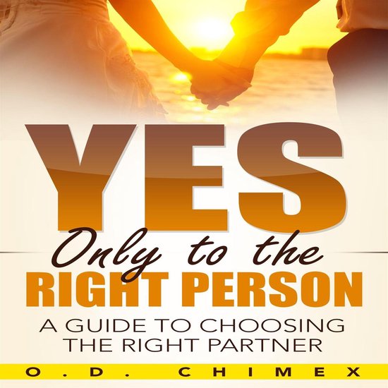 Yes, Only to the Right Person - cover