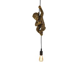 Hanglamp Aap - goud