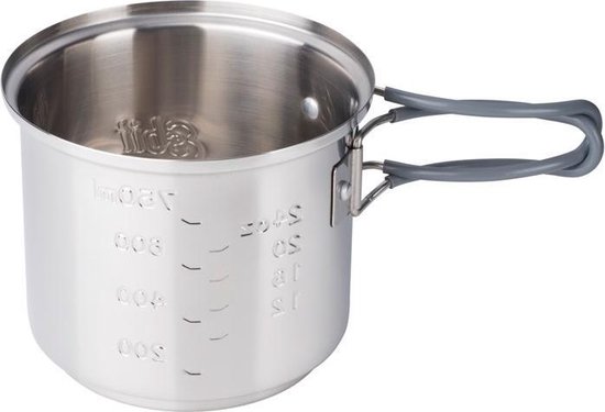 Esbit Outdoor Kooktoestel 985ml - alcoholbrander - aluminium/RVS - opbergtas — afbeelding 4
