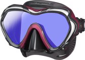TUSA Snorkelmasker Duikbril Paragon-S M1007SQB -MDRA- zwart/rood