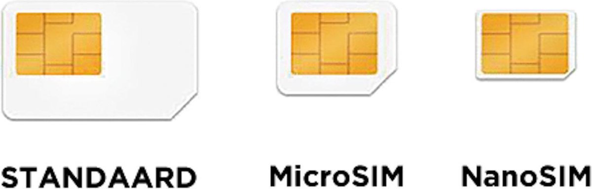 Simkaart 3-in-1 - Mini/Micro/Nano - 2G/3G/4G - Data/SMS/Bellen - M2M -  Geschikt voor... | bol.com
