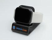 iWatchClub - Wit Siliconen Sportbandje - Geschikt voor Apple Watch Series 1/2/3/4/5/6/SE - 38/40MM - Medium/Large