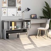 Computer bureau (Incl LW Led Klok) - Computerbureau - Werktafel - Schrijftafel - Tekentafel